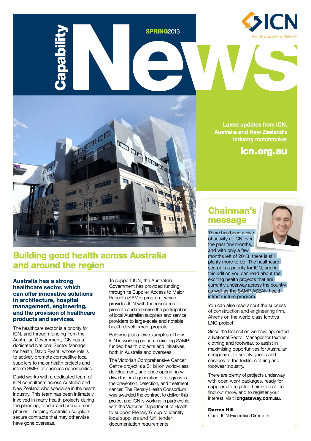 Capability News: Spring 2013
