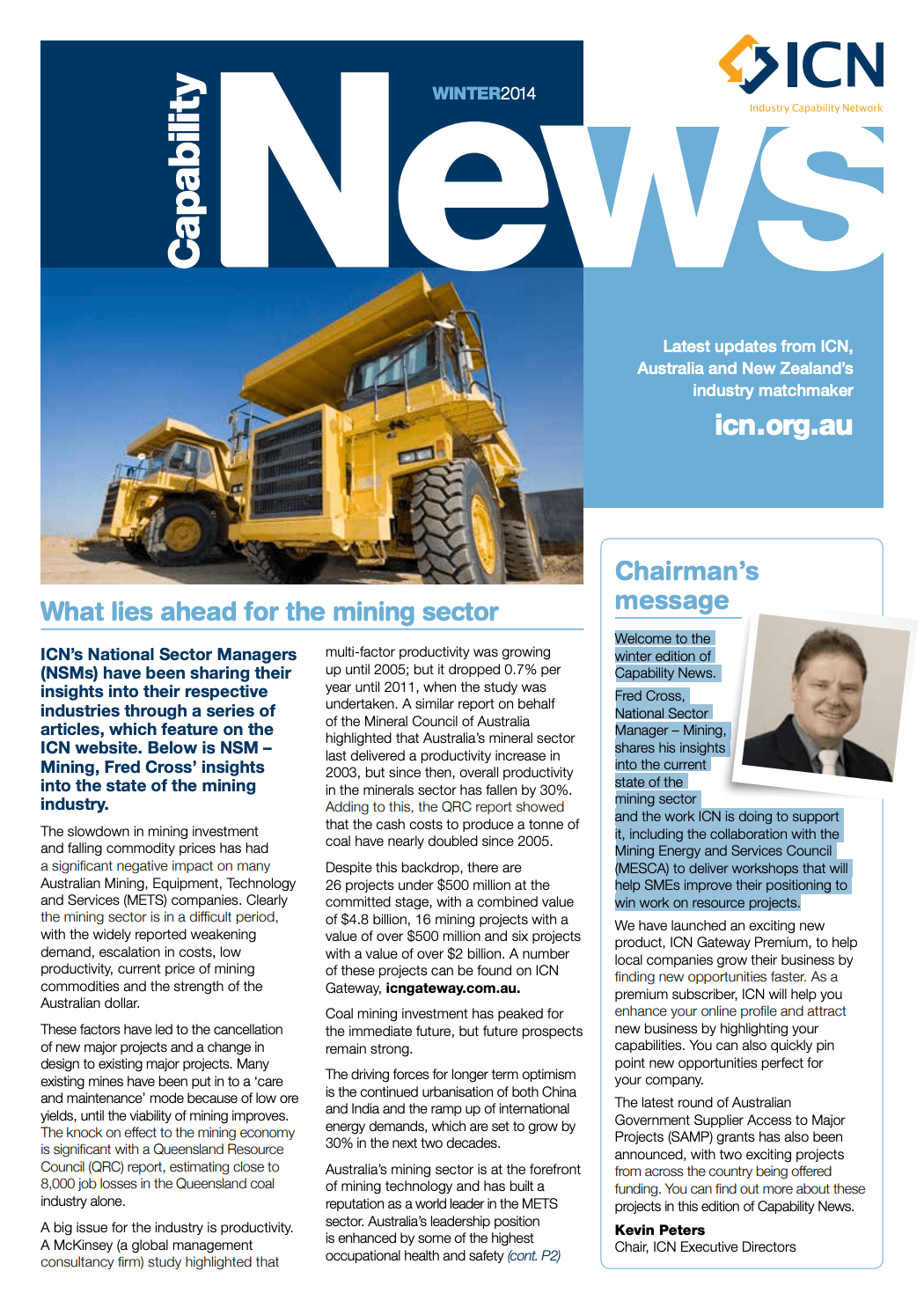 Capability News: Winter 2014