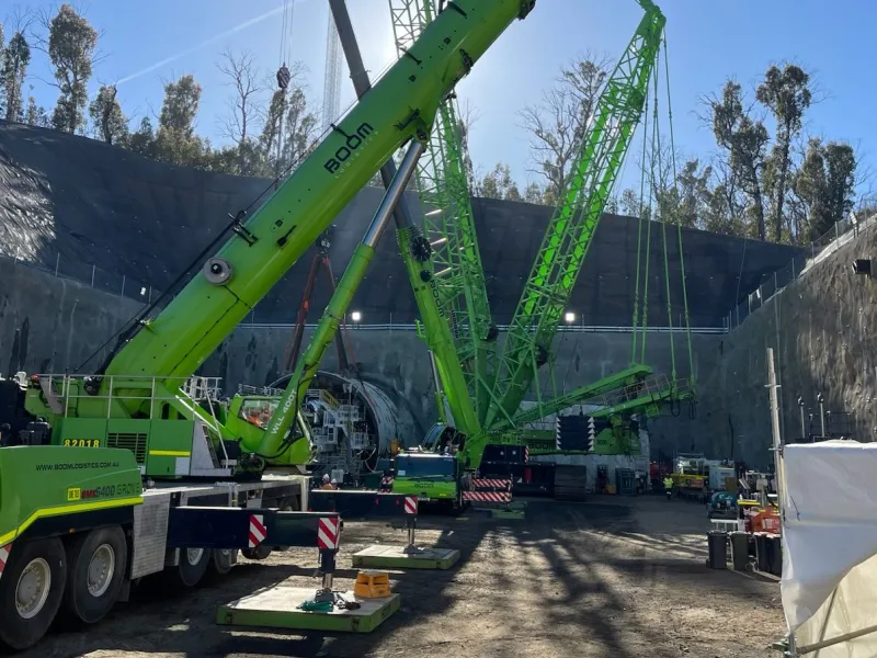 Boom Logistics Crane